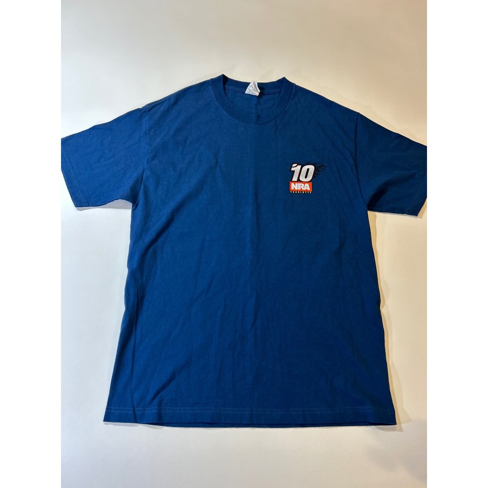 Alstyle T-Shirt Men's Large Blue NRA 139th Annual Meeting Charlotte 2010 Graphic